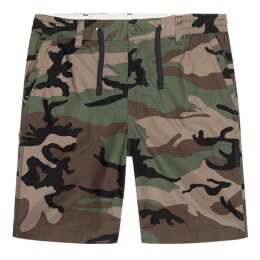 Vintage Industries - 1247 - Worker Shorts - Woodland