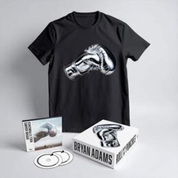 ADAMS, BRYAN - ROLL WITH THE PUNCHES - T-SHIRT (L) + CD...