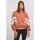 Urban Classics - TB2664 - Ladies Crinkle Batwing Jacket- terracotta/whitesand L