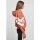 Urban Classics - TB2664 - Ladies Crinkle Batwing Jacket- terracotta/whitesand L