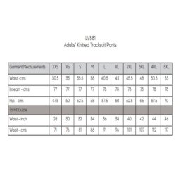 Finden+Hales - Adults Knitted Tracksuit Pants - LV881 - navy/navy