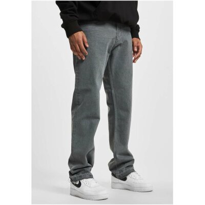 DEF - Straight Loose Fit Denim Jeans  - DFJS194 - grey washed 33/32