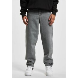 DEF - Tapered Loose Fit Denim Jeans - DFJS193 - grey washed