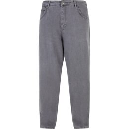 DEF - Tapered Loose Fit Denim Jeans - DFJS193 - grey washed