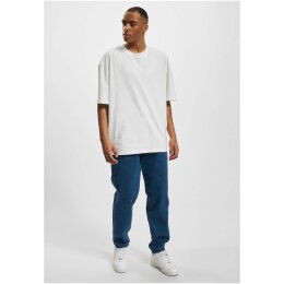 DEF - Tapered Loose Fit Denim Jeans - DFJS193 - midblue washed