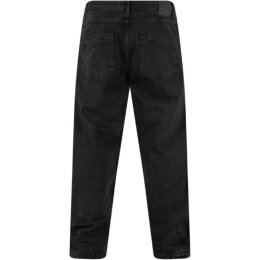 DEF - Tapered Loose Fit Denim Jeans - DFJS193 - black washed