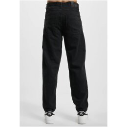 DEF - Tapered Loose Fit Denim Jeans - DFJS193 - black washed 32/32