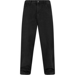 DEF - Tapered Loose Fit Denim Jeans - DFJS193 - black washed 32/32