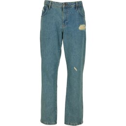 DEF - Fit Jeans - DFJS231 - vintage blue destroyed