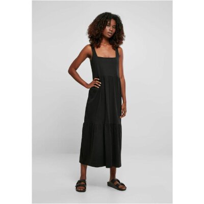 Urban Classics - TB4784 - Ladies 7/8 Length Valance Summer Dress - black