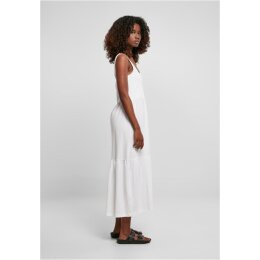 Urban Classics - TB4784 - Ladies 7/8 Length Valance Summer Dress - white
