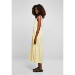 Urban Classics - TB4784 - Ladies 7/8 Length Valance Summer Dress - softyellow