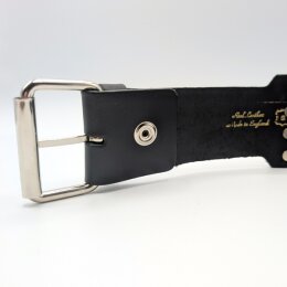 Nietengürtel - Gürtel mit silbernen...