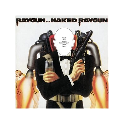NAKED RAYGUN - RAYGUN...NAKED RAYGUN (REMASTERED) -ORANGE SWIRL VINYL- - LP