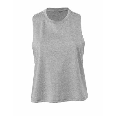 Bella + Canvas - 6682 - Women´s Racerback Cropped Tank - Athletic Heather