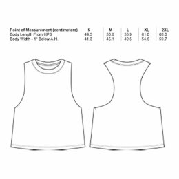 Bella + Canvas - 6682 - Women´s Racerback Cropped Tank - Athletic Heather