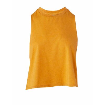 Bella + Canvas - 6682 - Women´s Racerback Cropped Tank - Heather Mustard