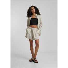 Urban Classics - TB6848 - Ladies Linen Mixed Boxer Shorts - softseagrass