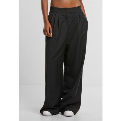 Urban Classics - TB7194 - Ladies Wide Leg Pants - black