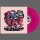 BAHNHOF MOTTE - ZEIT FRESSEN  (LTD. TRANSPARENT MAGENTA) - LP