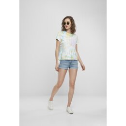 Urban Classics - TB3449 - Ladies Tie Dye Boyfriend Tee - pastel 5XL