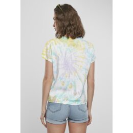 Urban Classics - TB3449 - Ladies Tie Dye Boyfriend Tee - pastel 5XL