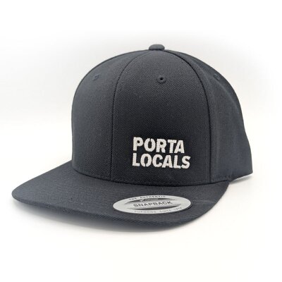 Porta Locals - Logo - Classic Snapback - schwarz/weiß