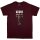 Monty Python - My Brain Hurts - maroon red - T-Shirt XL