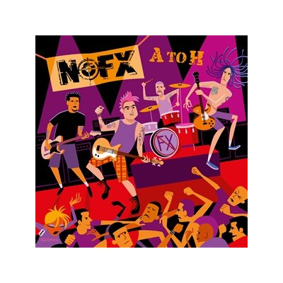 NOFX - A TO H (TRANSPARENT MAGENTA VINYL) - LP