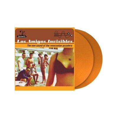 LOS AMIGOS INVISIBLES - THE NEW SOUND OF THE VENEZUELAN GOZADERA - ORANGE COLOR - LP