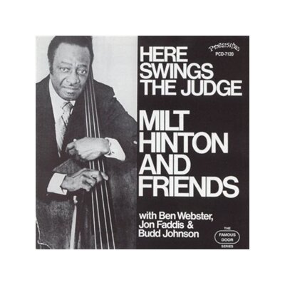 HINTON, MILT - HERE SWINGS THE JUDGE - LP