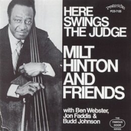 HINTON, MILT - HERE SWINGS THE JUDGE - LP