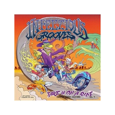 INFECTIOUS GROOVES - TAKE U ON A RIDE (GREEN W/ PURPLE SPLATTER VINYL) - LP