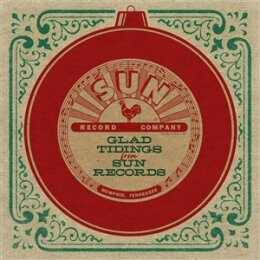 VARIOUS - GLAD TIDINGS FROM SUN RECORDS (RED VINYL) - LP