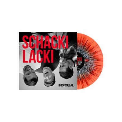 MONTREAL - SCHACKILACKI - ROT/WEISS/SCHWARZ SPLATTERED - LP