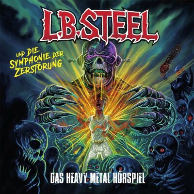 L.B. STEEL - DAS HEAVY METAL HÖRSPIEL - L.B. STEEL UND DIE SYMPHONIE DER ZERSTÖRUNG - LP