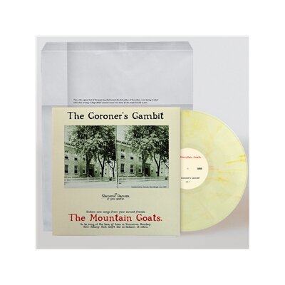 MOUNTAIN GOATS, THE - THE CORONERS GAMBIT  (KANDY KORN YELLOW VINYL) - LP