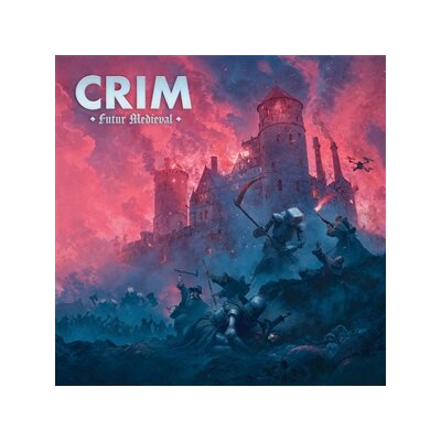 CRIM - FUTUR MEDIEVAL (ROYAL BLUE & HOT PINK VINYL) - LP