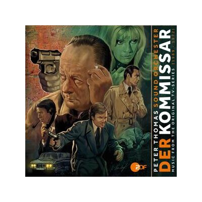 PETER THOMAS SOUND ORCHESTER - DER KOMMISSAR (MUSIC FROM THE ORIGINAL TV SERIES, 1969-1972) - LP