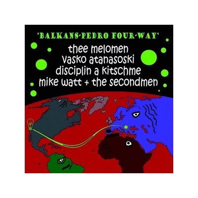 VARIOUS - BALKANS-PEDRO FOUR-WAY (GREEN VINYL) - 7"