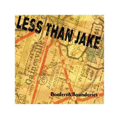 LESS THAN JAKE - BORDERS & BOUNDARIES (25TH ANNIVERSARY COL. 2LP DLX ED) - LP