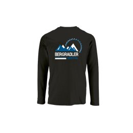 Bergradler Oberthal - Logo - Longsleeve T-Shirt - schwarz