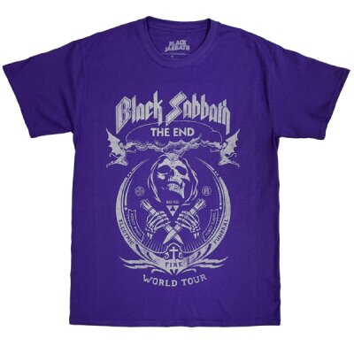 Black Sabbath - The End - purple - T-Shirt