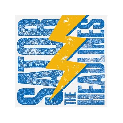 HEADLINES, THE / SATOR - SPLIT EP (YELLOW BLUE VINYL) - EP