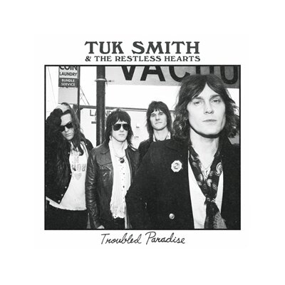 TUK SMITH & THE RESTLESS HEARTS - TROUBLED PARADISE (TRANSPARENT BLUE VINYL) - 12"