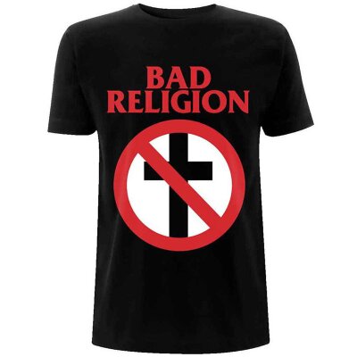 Bad Religion - Classic Buster Cross - Unisex Shirt - black - T-Shirt L