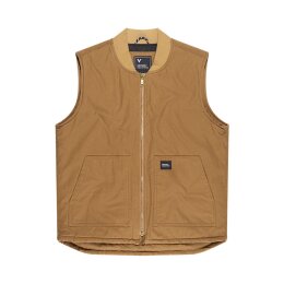Vintage Industries - 2086 - Hallet Bodywarmer - Dark Tan