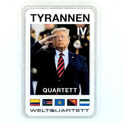 Quartett - Tyrannen 4 (mit Donald Trump)