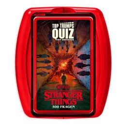 Stranger Things - Quiz Karten Spiel  - Quiz Box