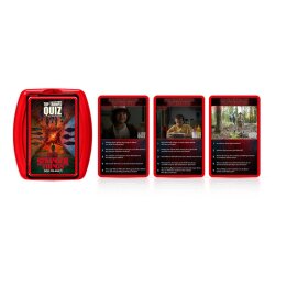 Stranger Things - Quiz Karten Spiel  - Quiz Box